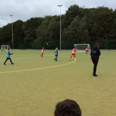 Year 4,5 and 6 football team.