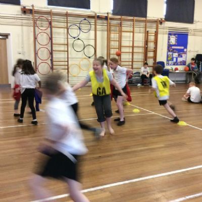Class 7 have enjoyed another PE session this week when 6 young leaders from High School came in to lead the children on a carousel of exciting activities.