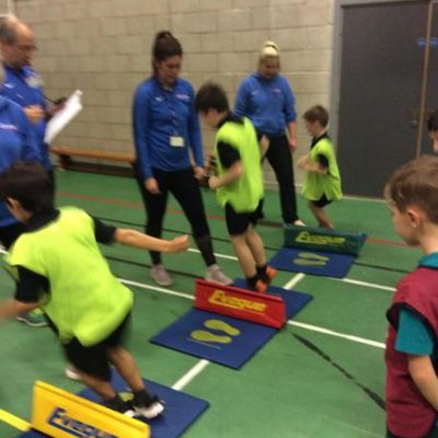 Year 3 and 4 athletic team
