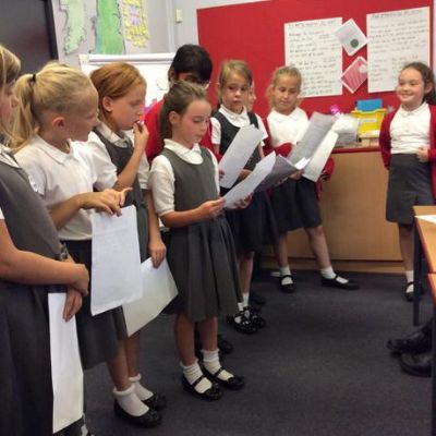 Class 8 have also been voting for school council.