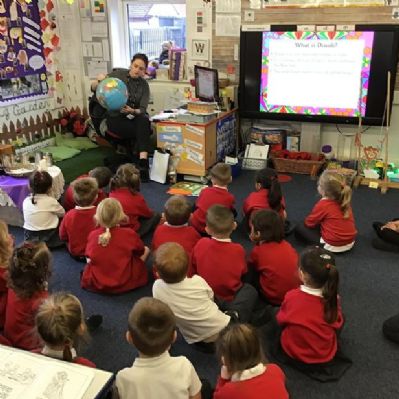 Blossom Class celebrating Diwali