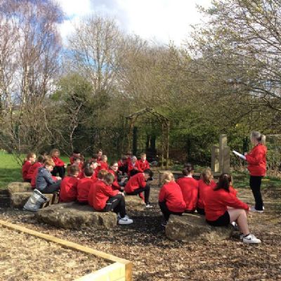 This week, Chestnut have taken part in daily worships in the garden.
