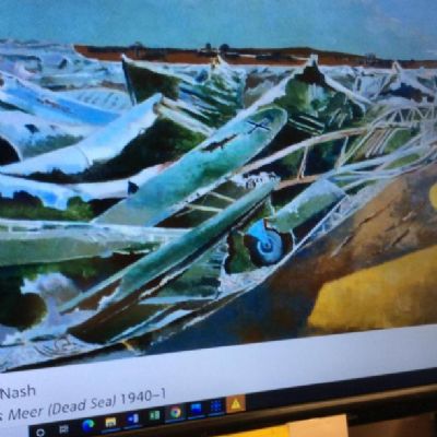 WW2 Paul Nash Inspired Art