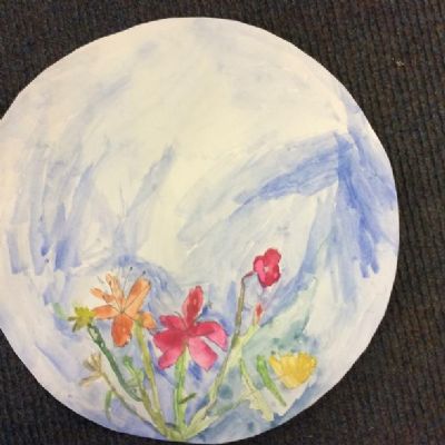 BOTANICAL PAINTINGS OF FLOWERS