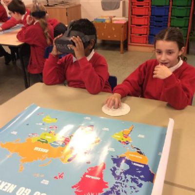 Beech class had an amazing experience being able to take part in a VR Prime workshop.