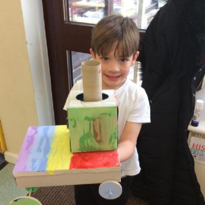 Elm Class designed, made and evaluated their own moveable toy.