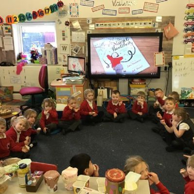 Using different materials and tools to make our own musical instruments