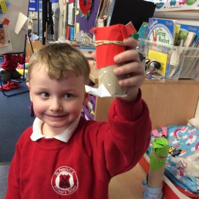 We designed and made musical instruments.