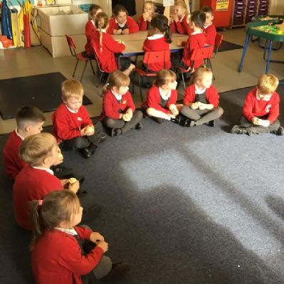 Making bread from scratch and tasting it linked to the Little Red Hen
