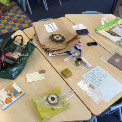 Our antiques roadshow in Ash class
