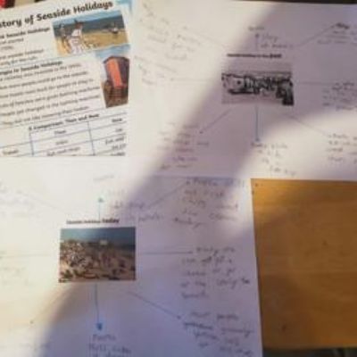 Catrin and Erin have also been finding out about the past.